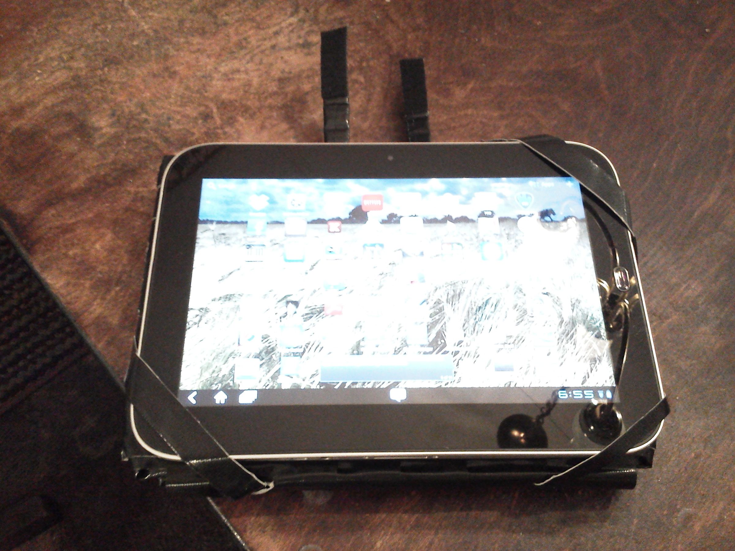 Strong Cardboard Duct Tape Tablet Case 7 Steps Instructables