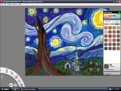 Foreground Brush Strokes