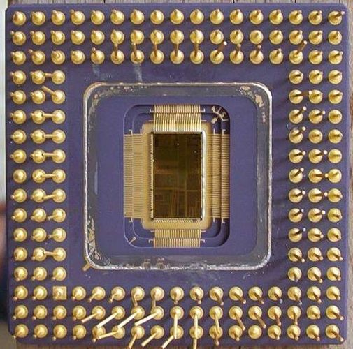 How to Expose the Die (contents) of an Old CPU