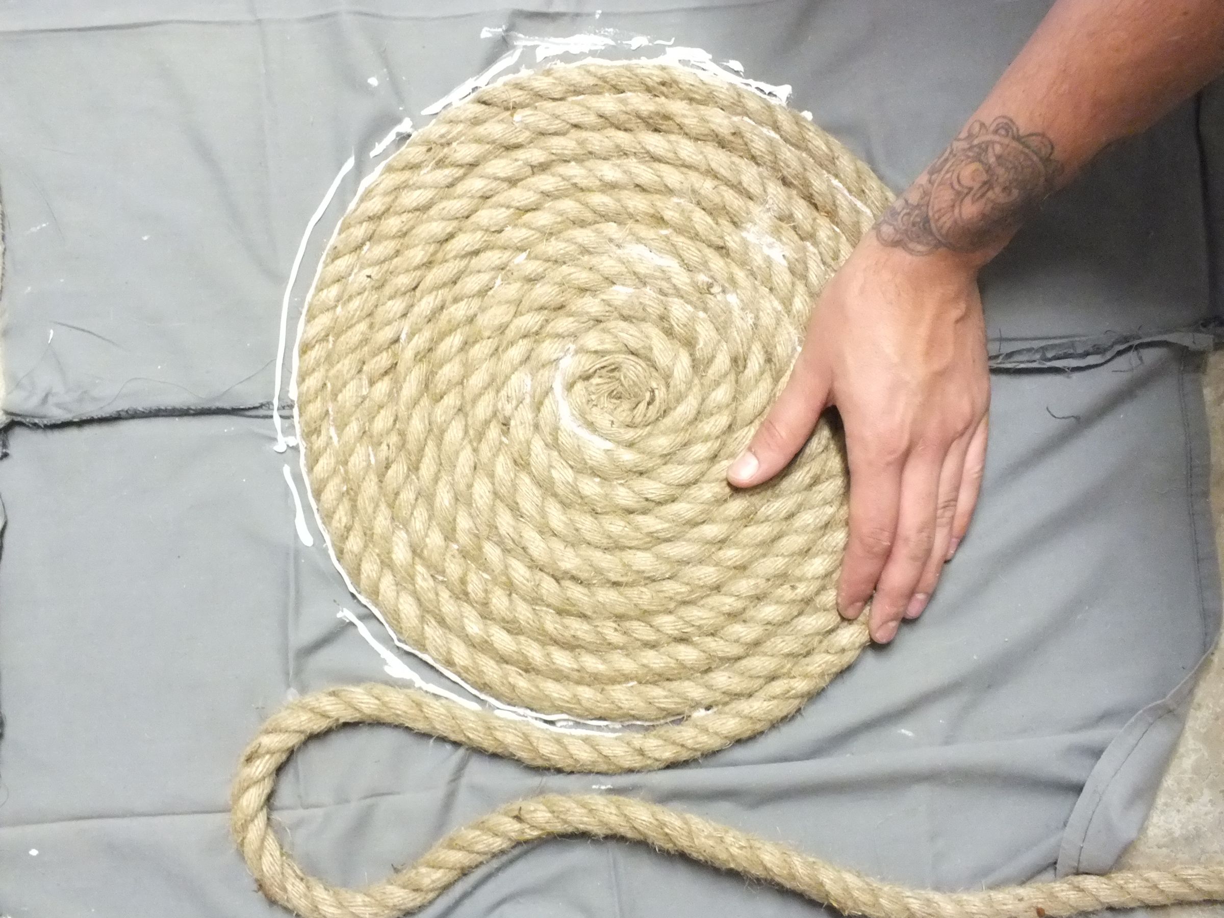 Jute Rope Rug 6 Steps (with Pictures) Instructables