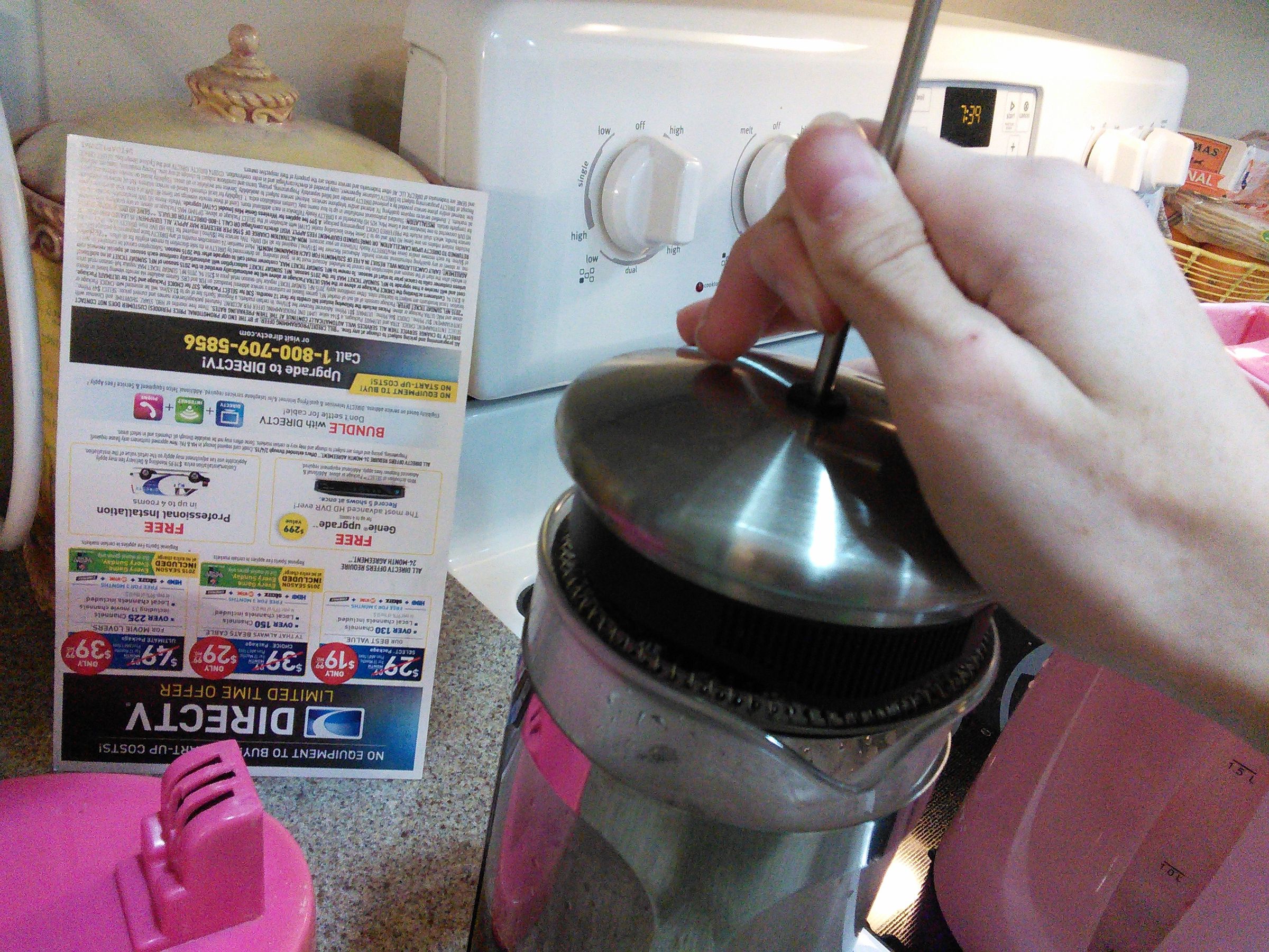 How to Use a Mr. Coffee French Press 9 Steps Instructables