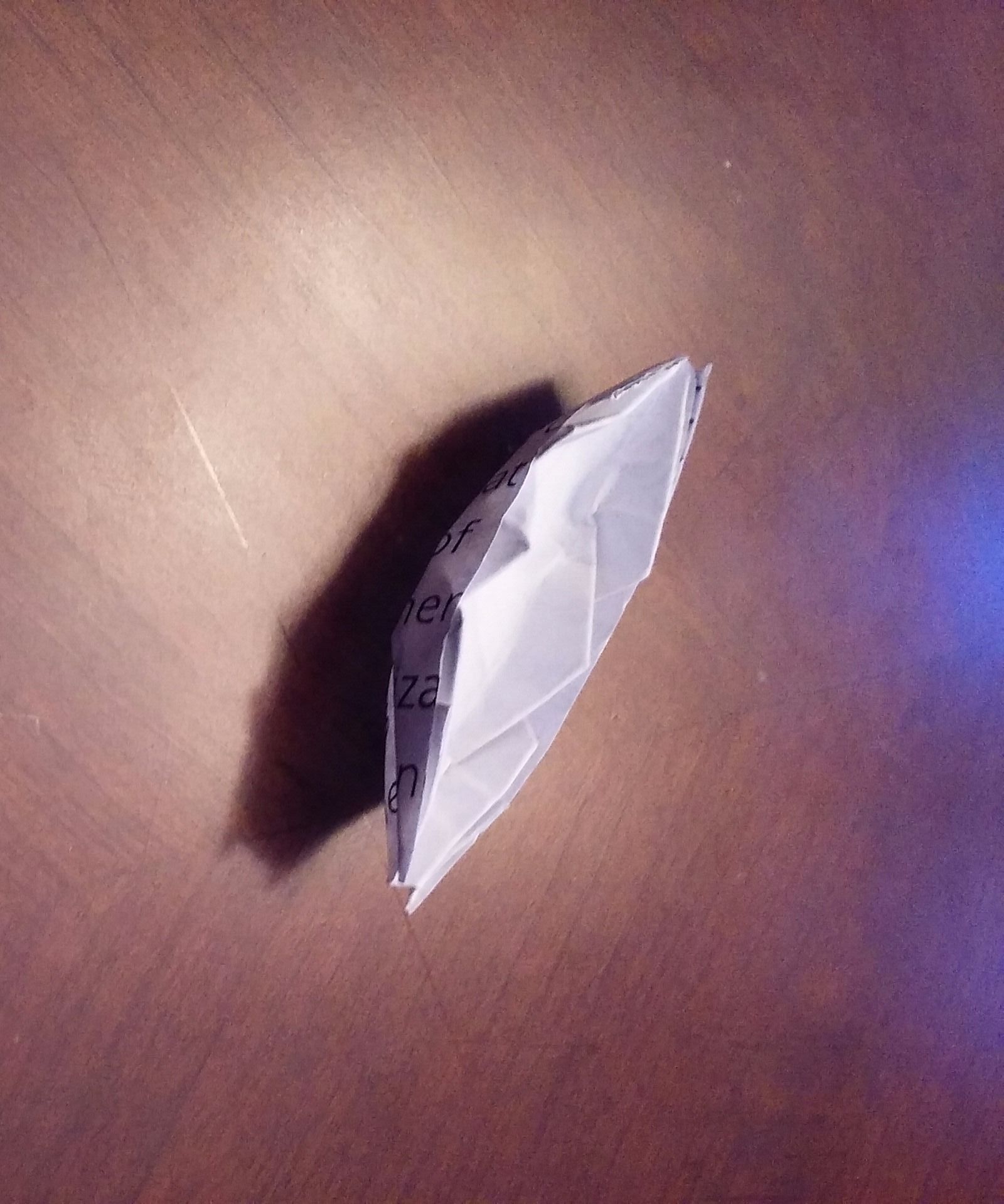 Origami Boat Model 2