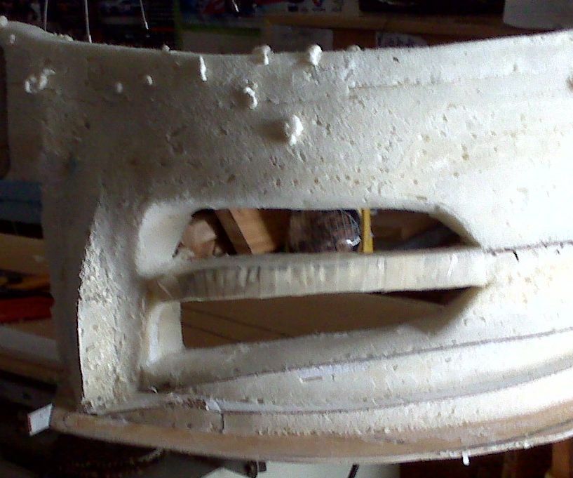 Foam Rebuild of Bumper 