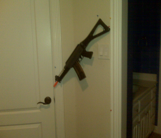 Airsoft Gun Door Trap