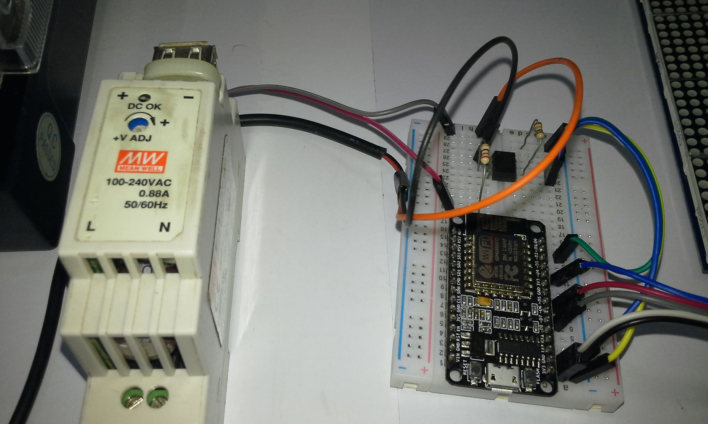Electric Consumption Meter CHINT + ESP8266 & Matrix Led MAX7912 9 Steps (with Pictures