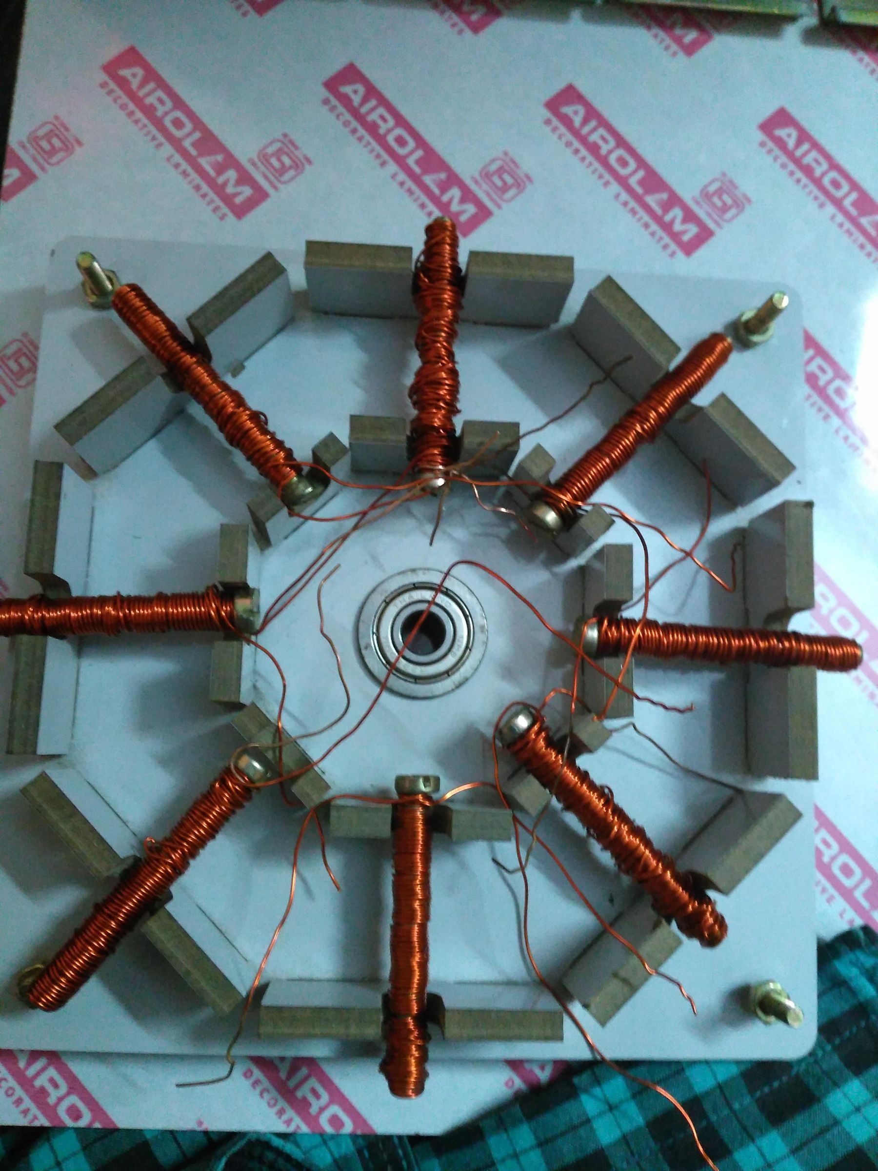DIY Self Made STEPPER MOTOR 6 Steps (with