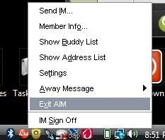 Close Out AIM