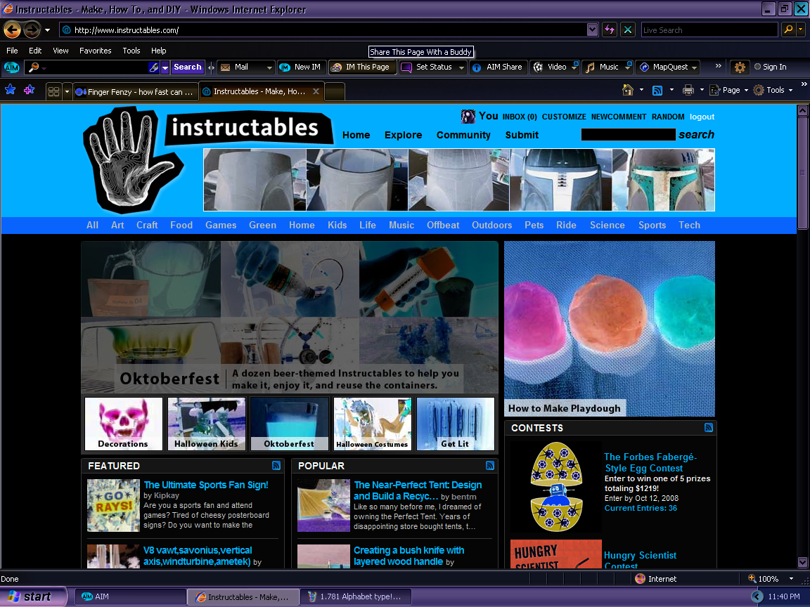 Fake Instructables Glitches
