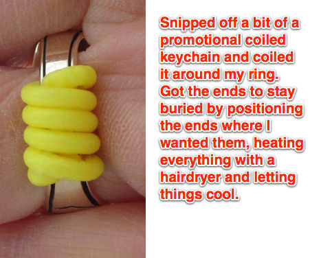 Coiled ring downsizer