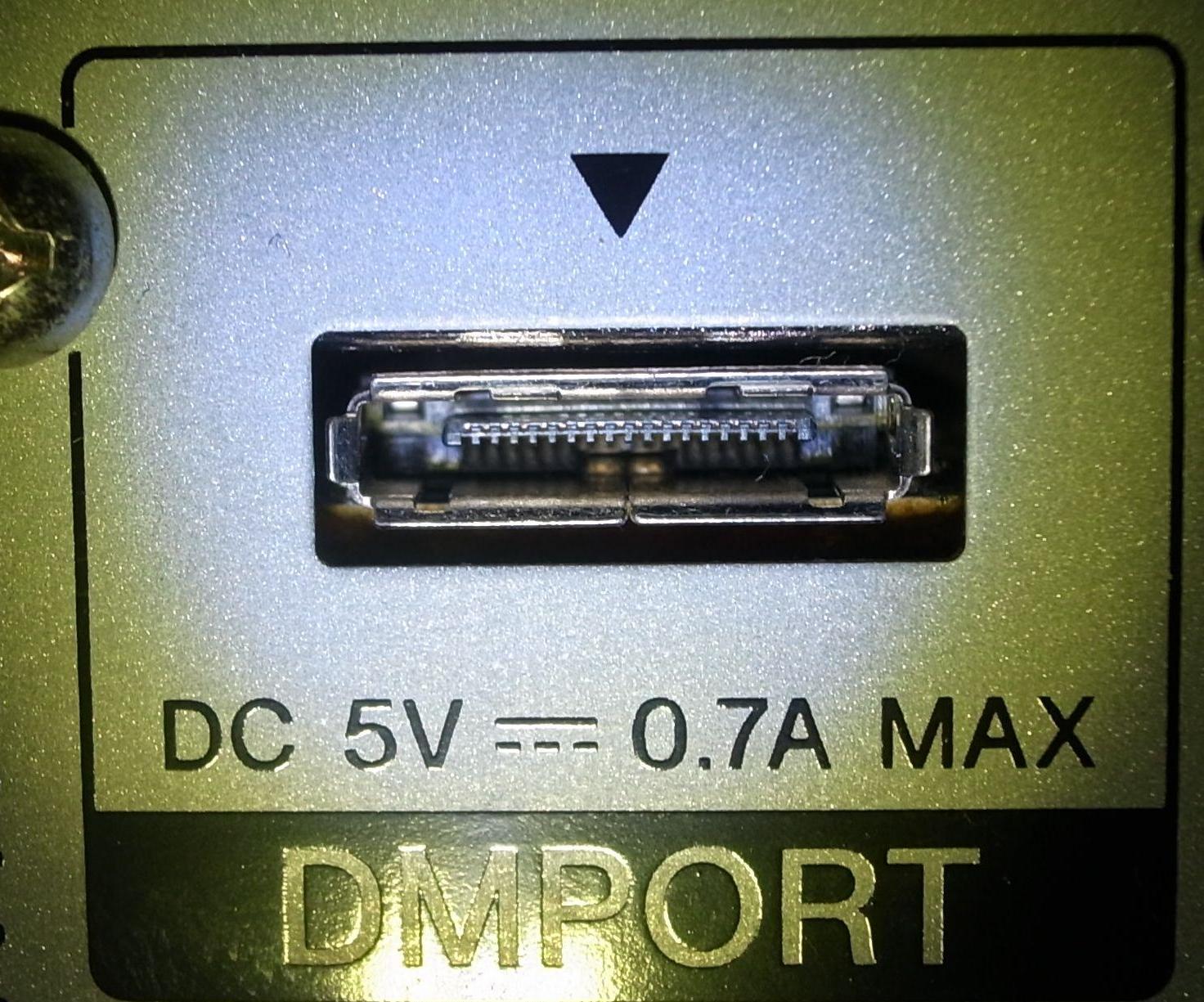 Sony DMPORT Hack Making an Adapter for the Digital Media Port 3