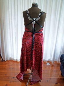 How to Make a Goddess Scarf/wrap Dress