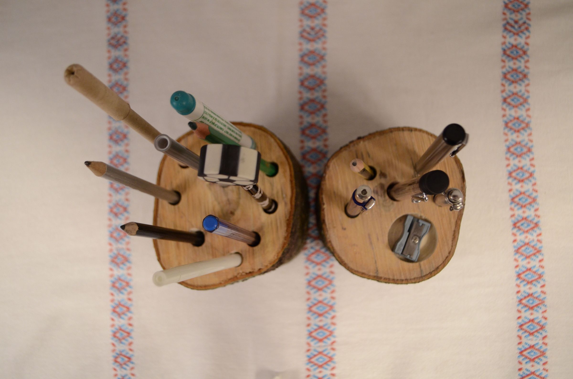 Log Pen Holder 3 Steps (with Pictures) Instructables