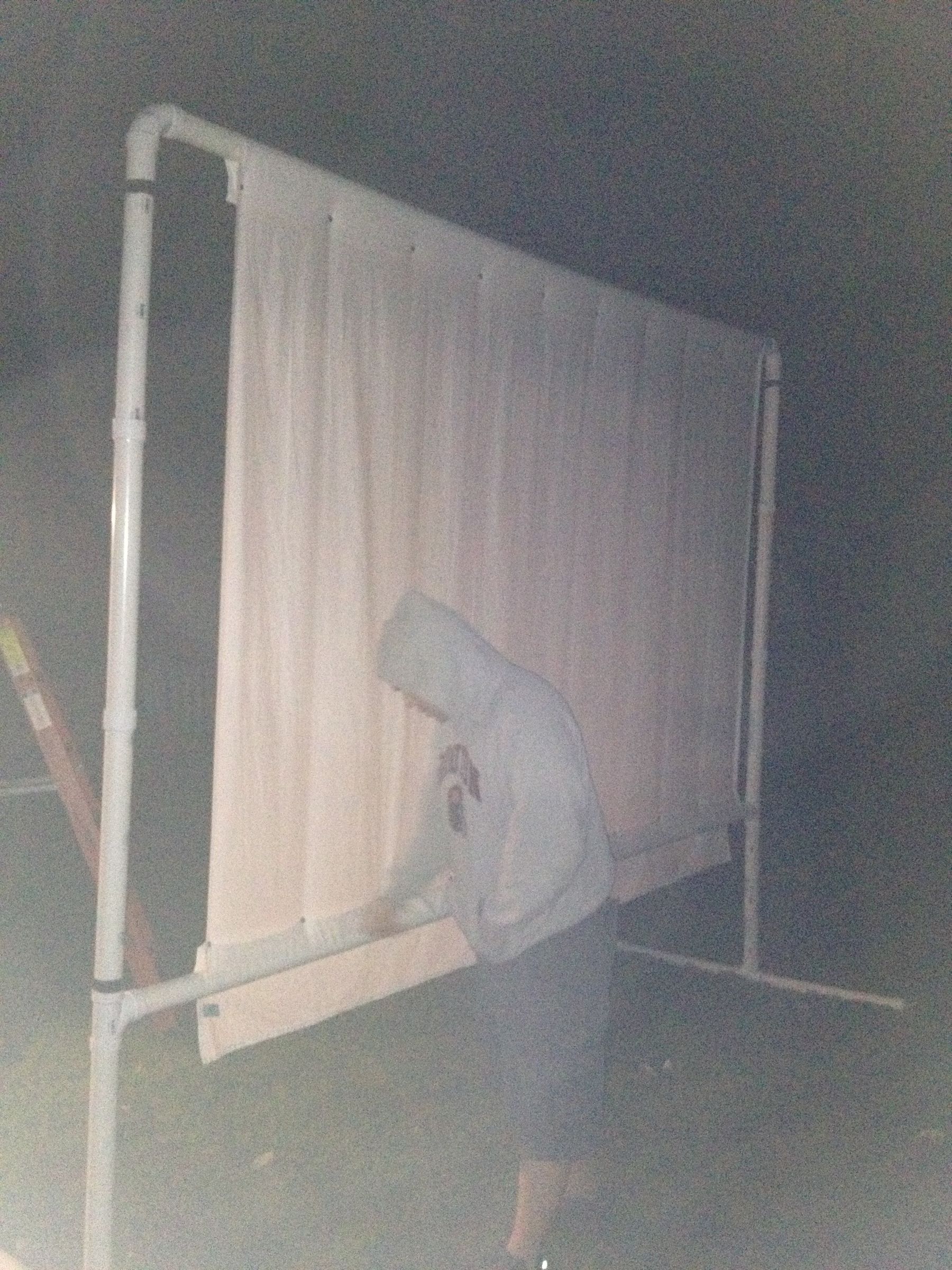 Outdoor Projector Screen on a Budget