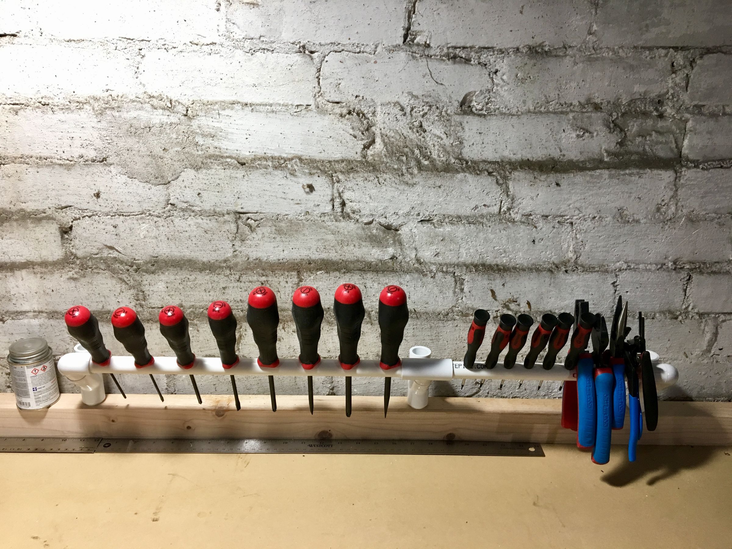 Expandable PVC Tool Holder 5 Steps (with Pictures) Instructables
