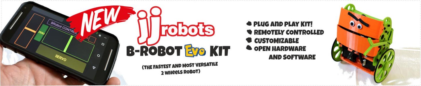 Creating a Remotely Controlled Arduino Self Balancing Robot: B-robot ...