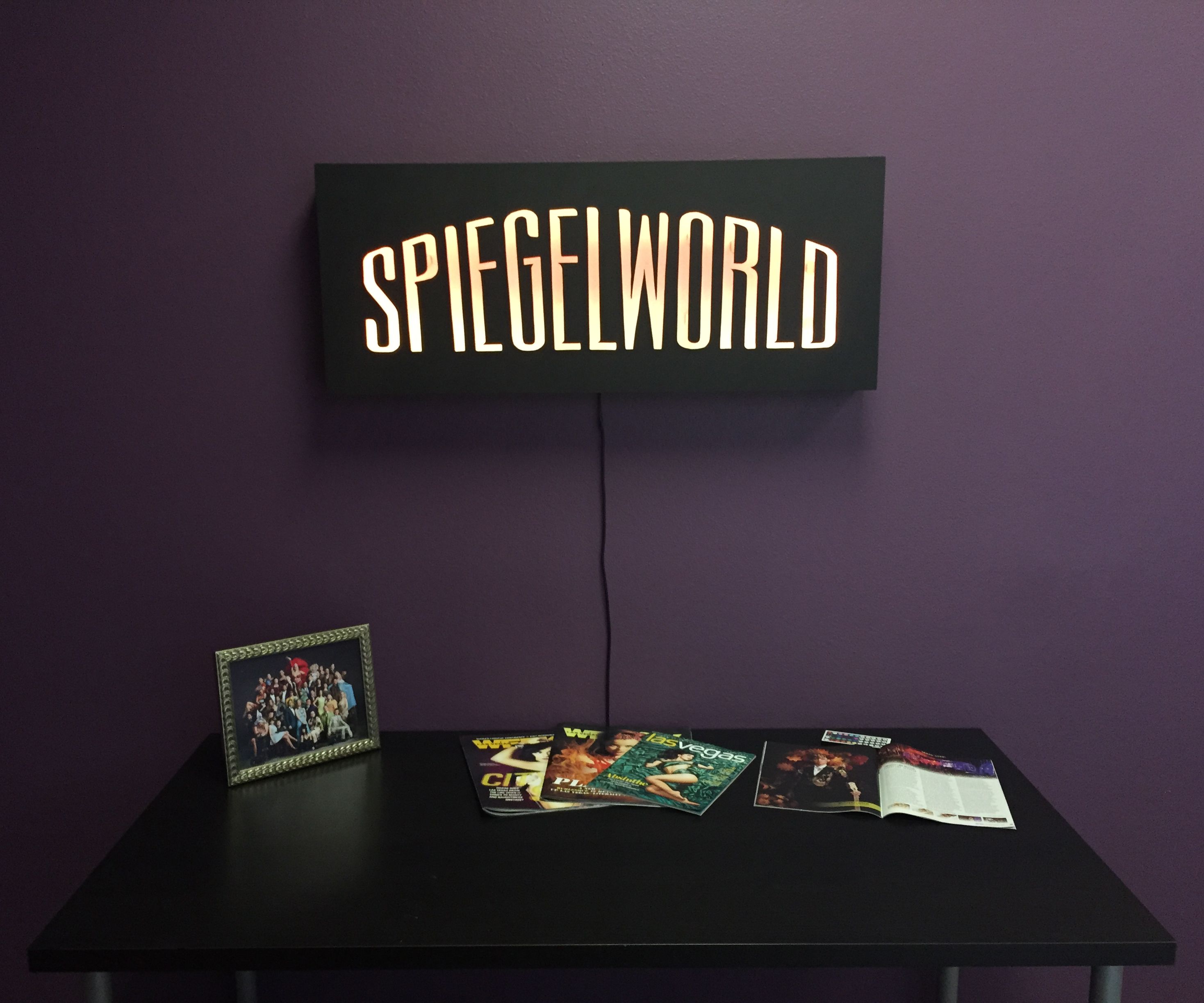 Backlit LED Lightbox Sign