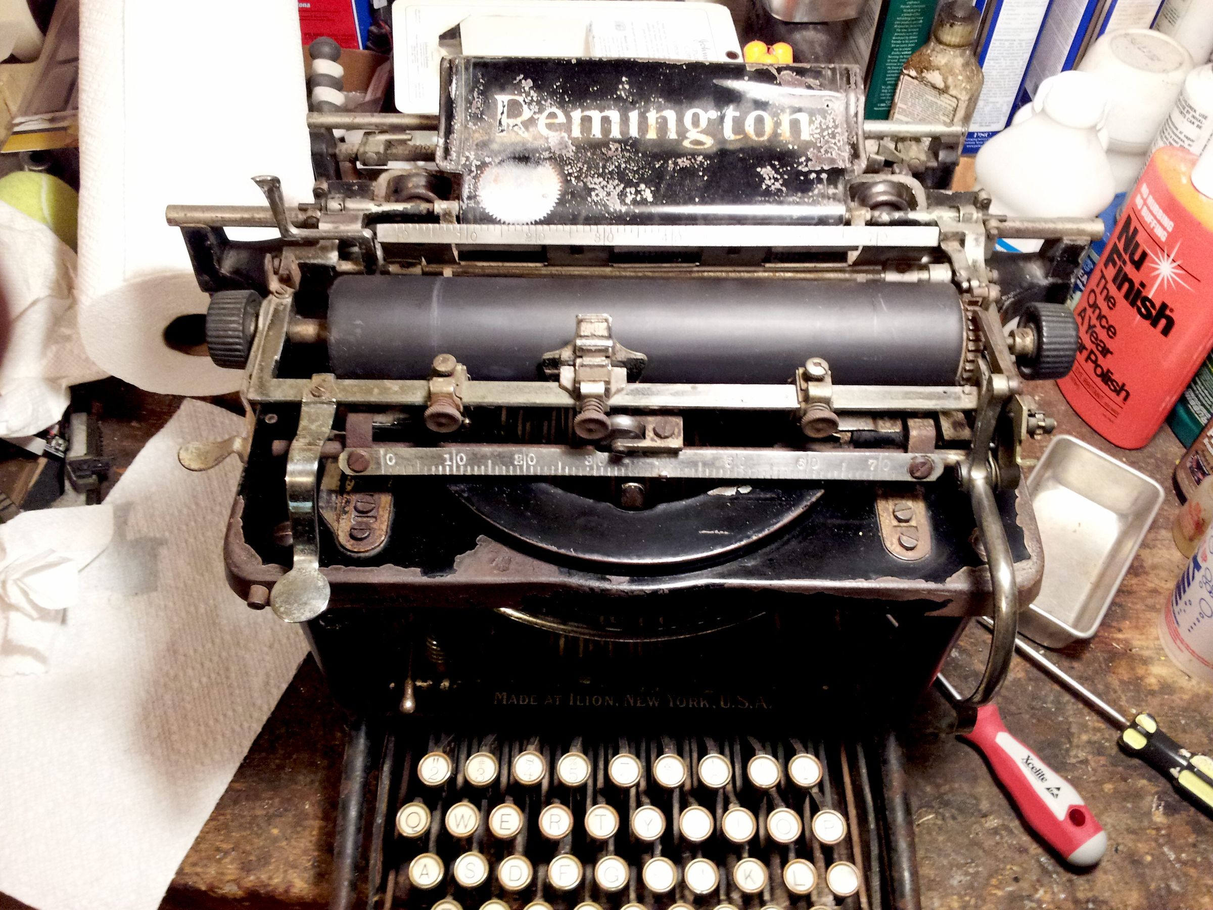 Renewing an Old Typewriter Platen 5 Steps (with Pictures) Instructables