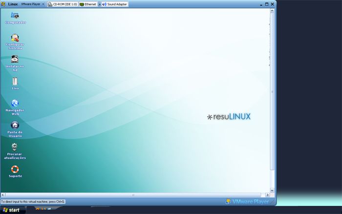 Running .iso Files in VMWare Player