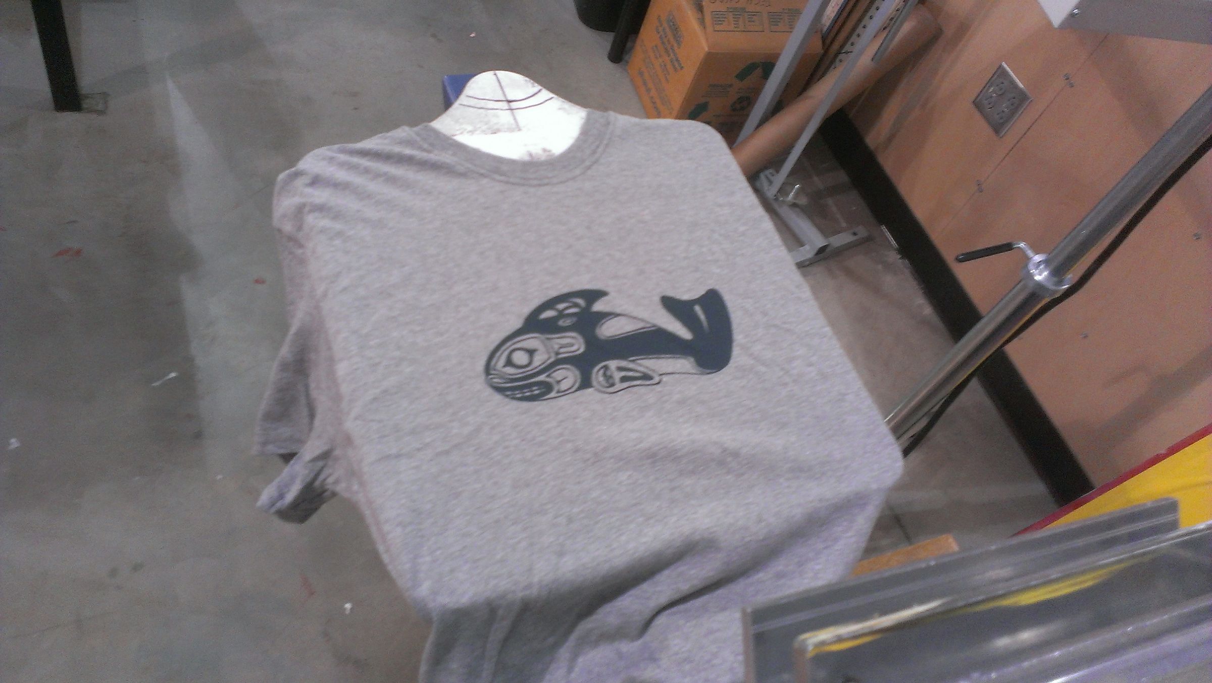 Pacific Northwest Orca Silkscreened T-Shirt