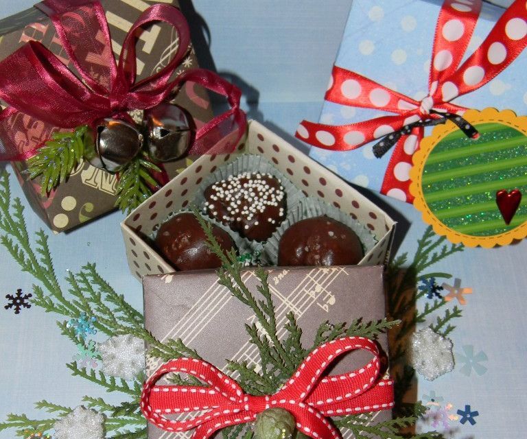 CARDSTOCK TRUFFLE/GIFT BOX : 11 Steps - Instructables