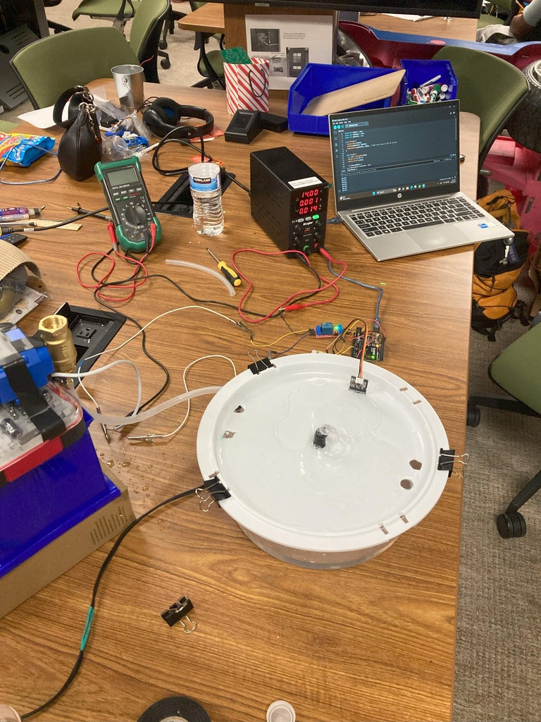 Pet Water Fountain Prototype With Arduino Circuit : 6 Steps - Instructables