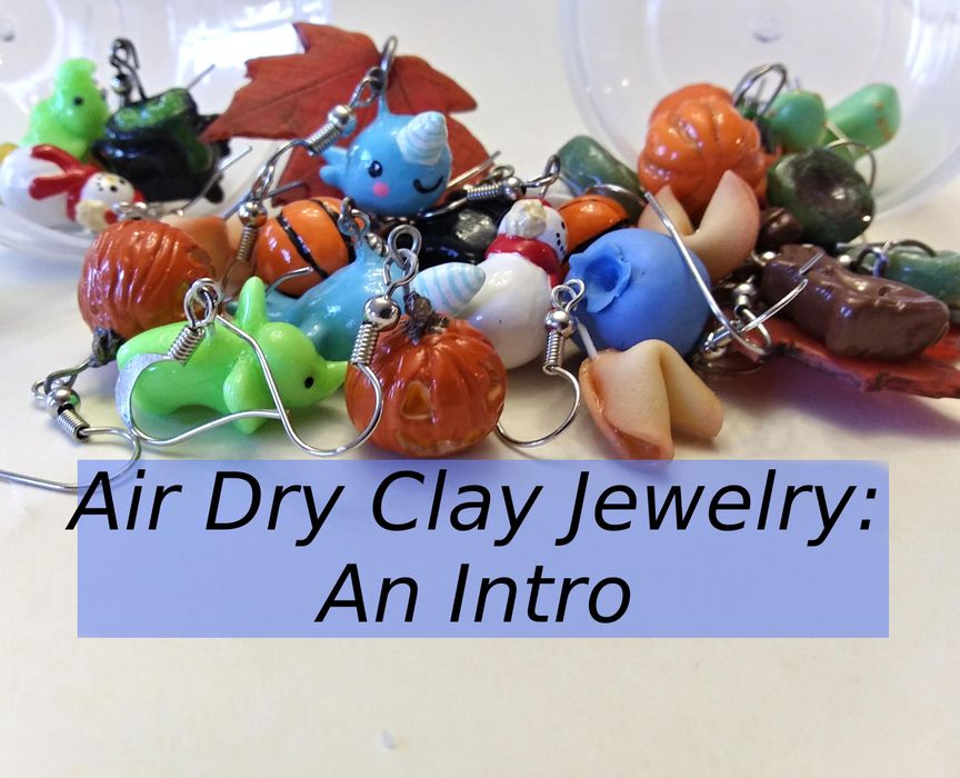 An Intro to Air Dry Clay Jewelry : 10 Steps (with Pictures) - Instructables