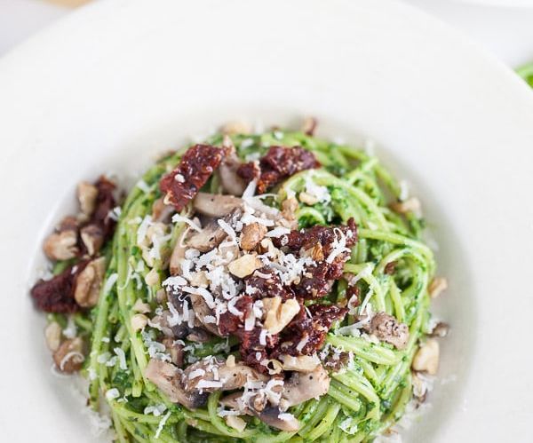 Spinach and Walnut Pesto