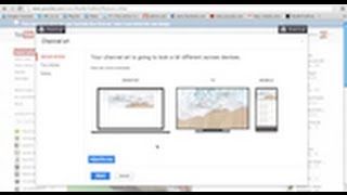 How to Change Your Banner - YouTube One Channel 2013