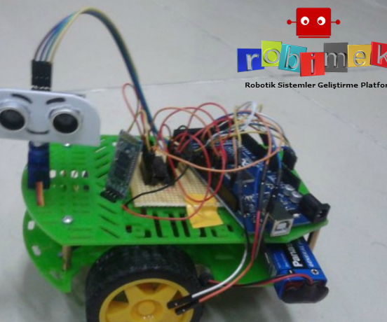 Arduino Speech Control and Detect Obstacles Robot 