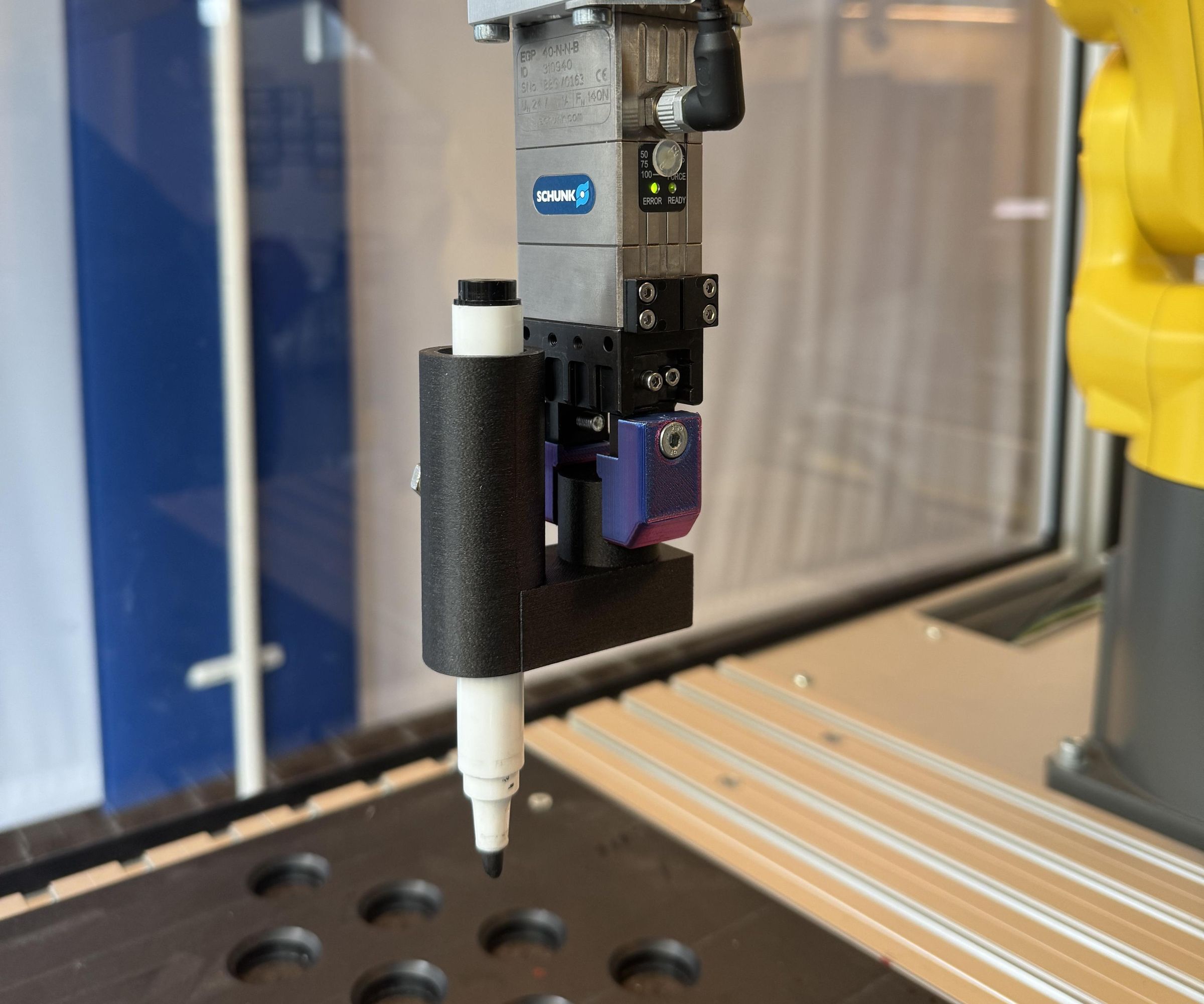 Implementation of FANUC ER-4iA Drawing With Marker/Pen/Pencil