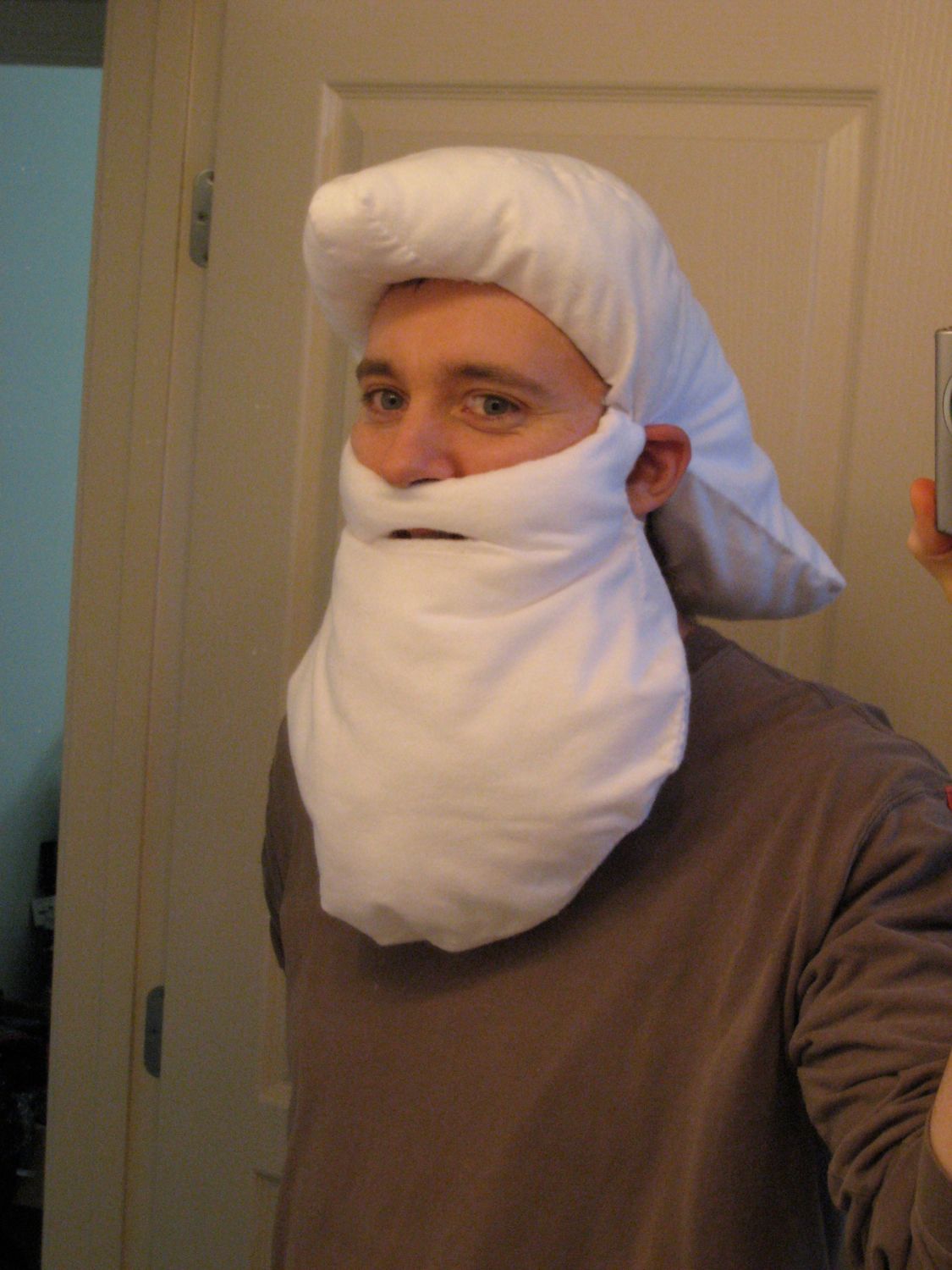 Cartoon/Video Game Character Hair (Dr. Light Costume)