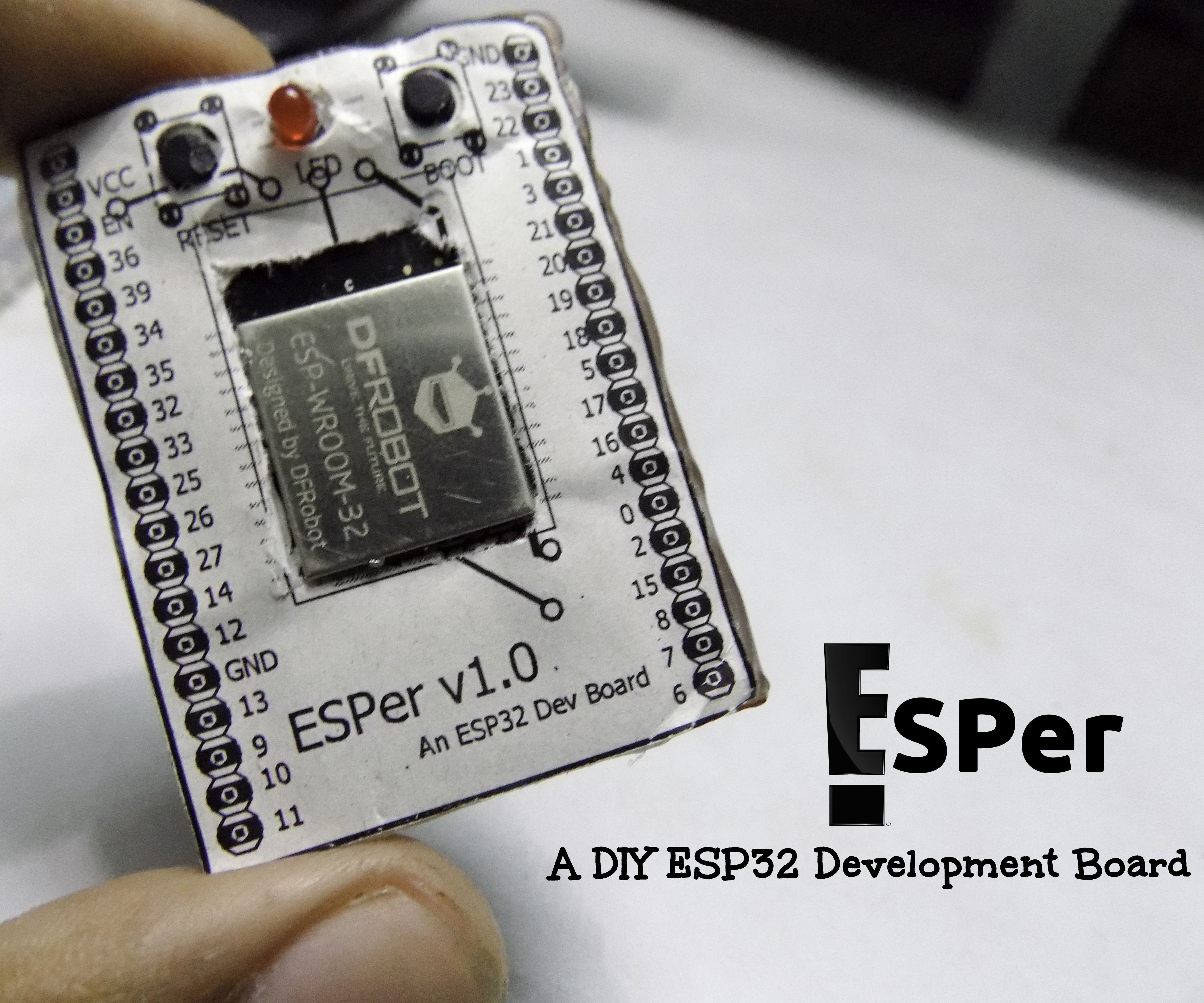 DIY ESP32 Development Board - ESPer