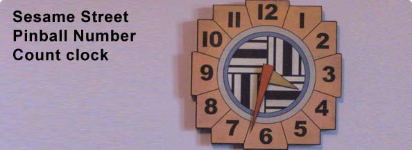 Sesame Street - Pinball Number Count Clock