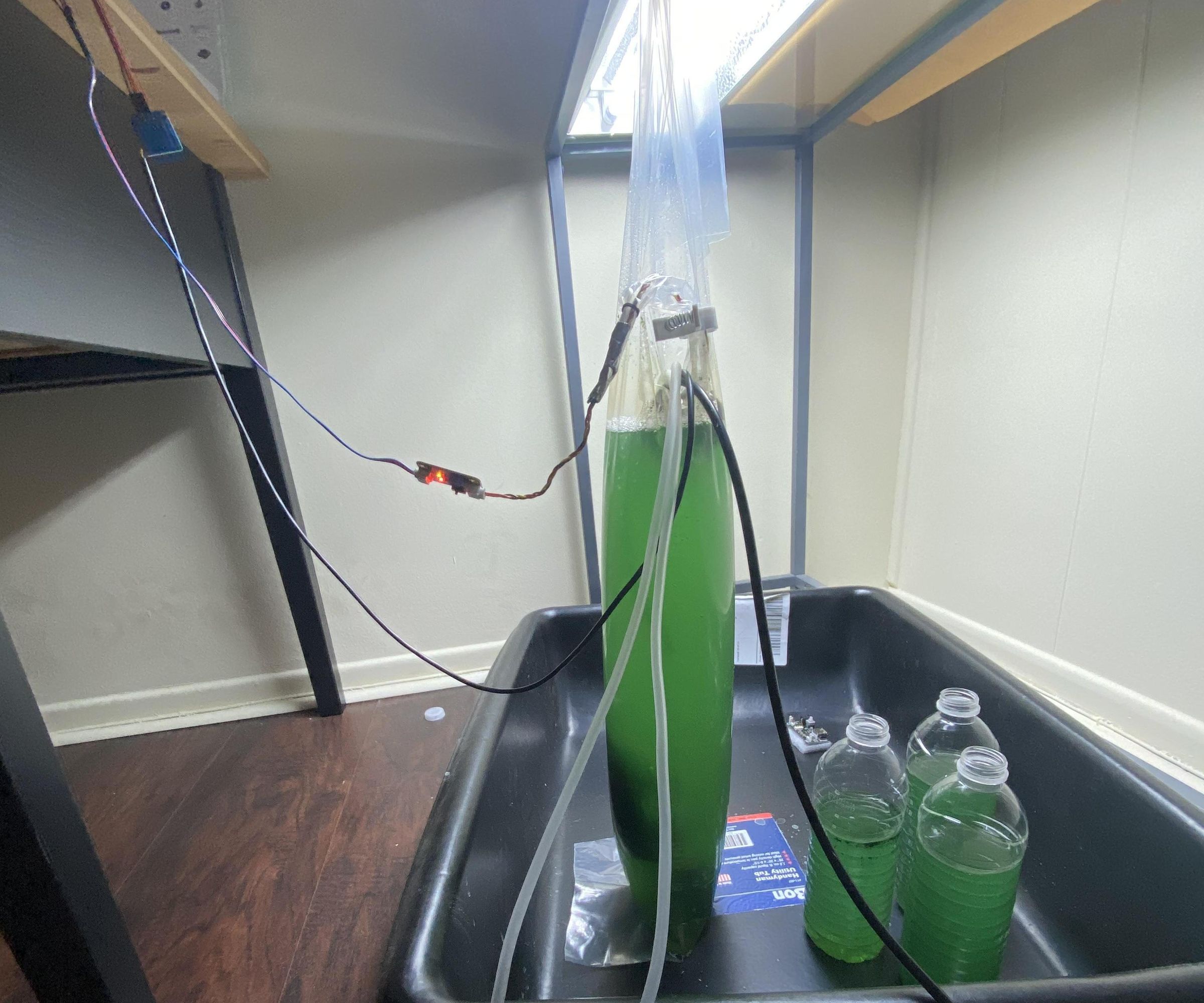 DIY Proof-of-concept Spirulina Photobioreactor to Reduce CO2 Emissions