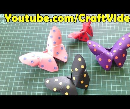 How to Make Origami Butterfly