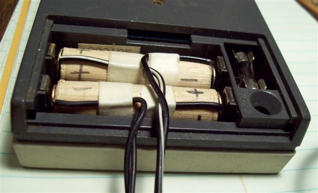 Make a battery substitute power connector