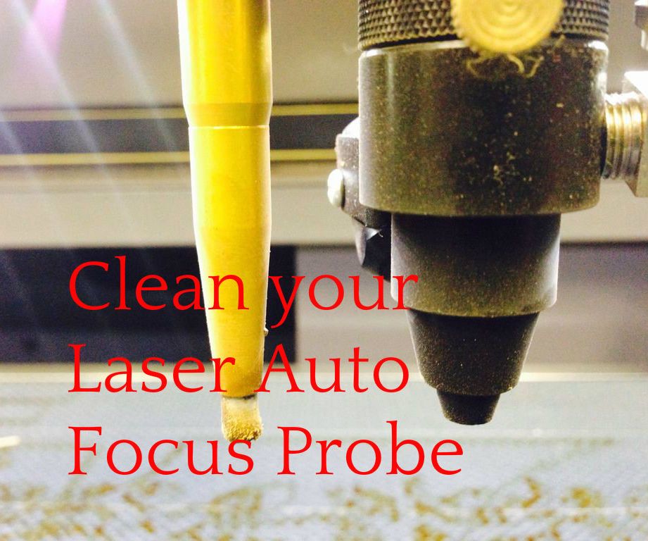 Laser Engraver Auto Focus Probe - Cleaning