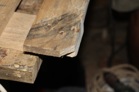 The Corners and the Sanding