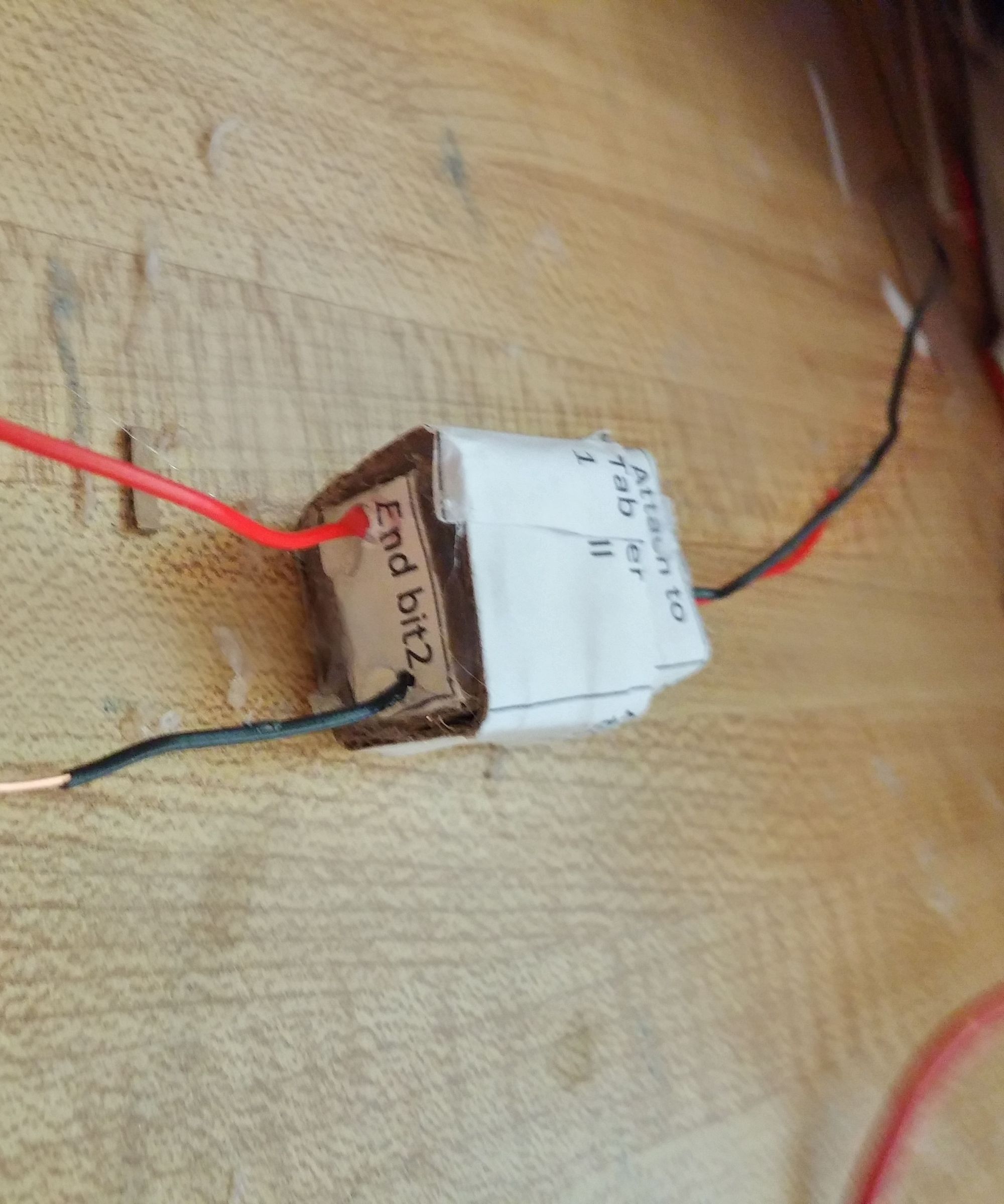 Easy-to-make Cardboard Connector