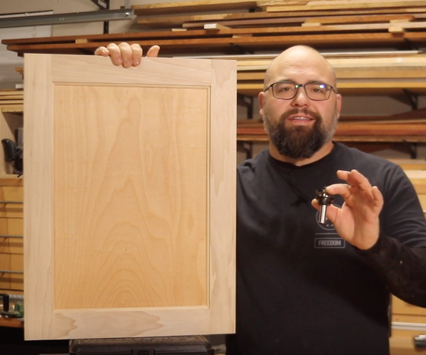 Router bits for kitchen cabinet deals doors