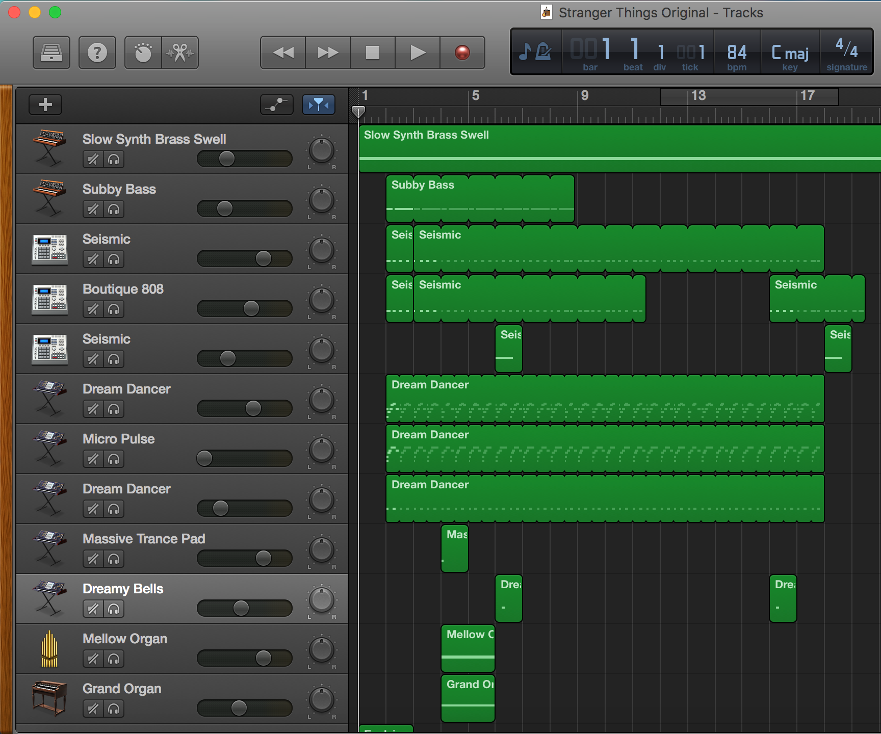 Stranger Things - GarageBand Tutorial