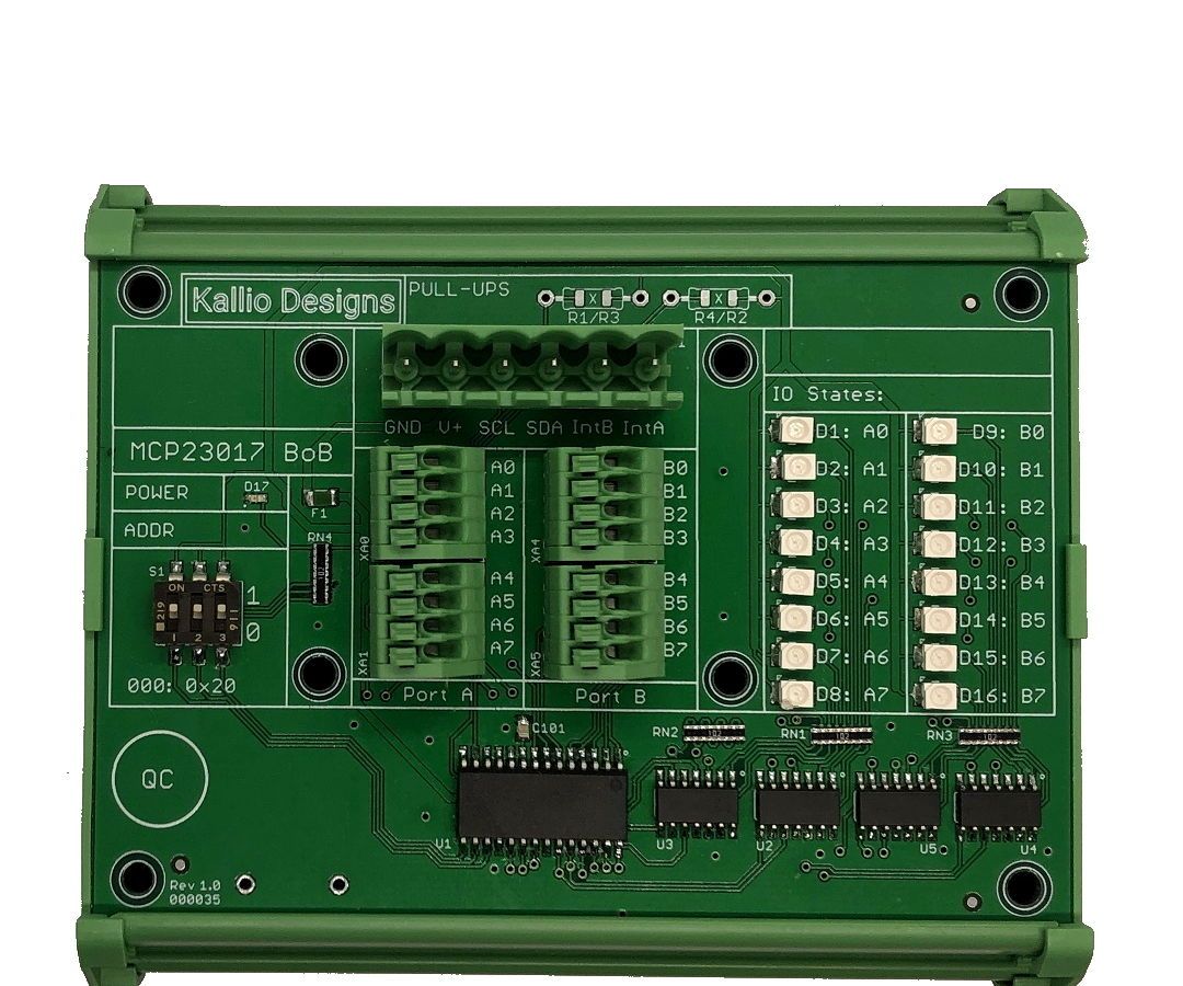 MCP23017 Break Out Board IOBOB