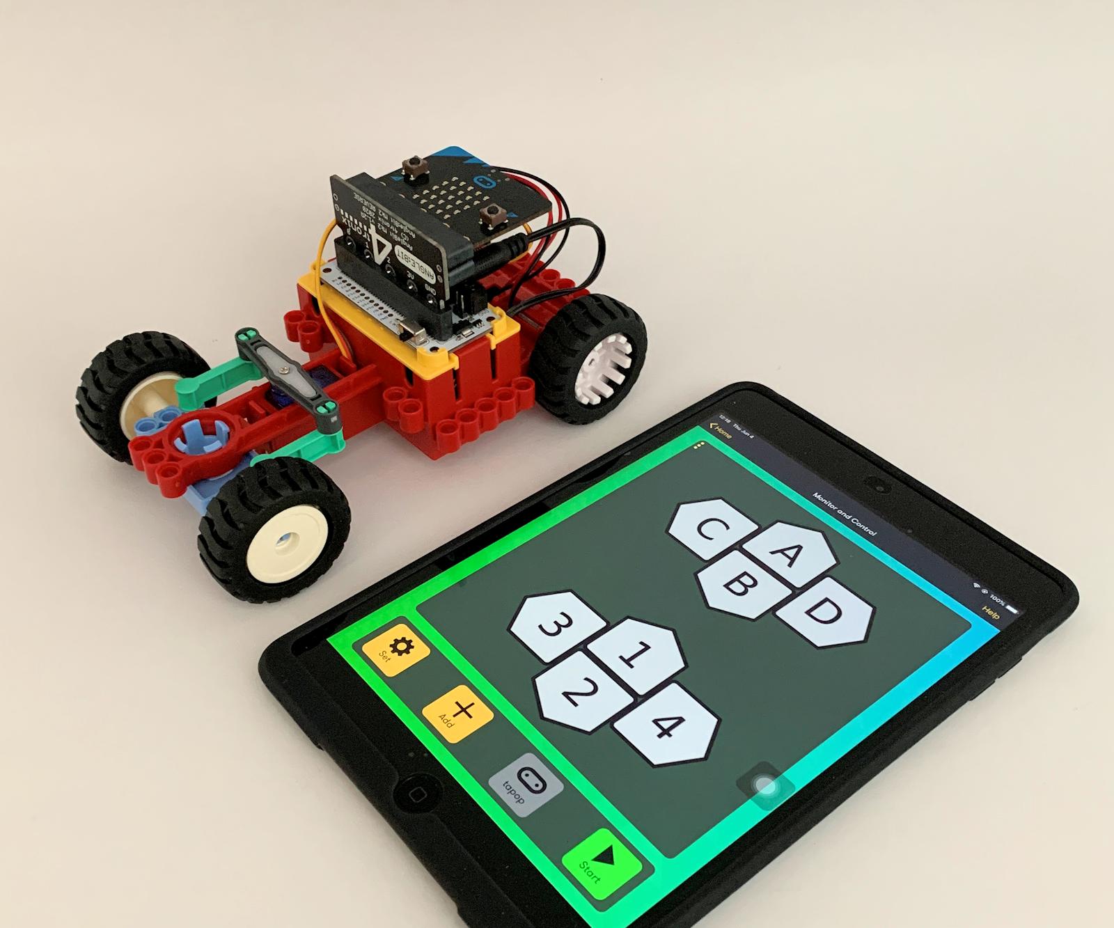 [2020] Using IPhone or IPad and Micro:bit Game Pad App to Control an RC ...