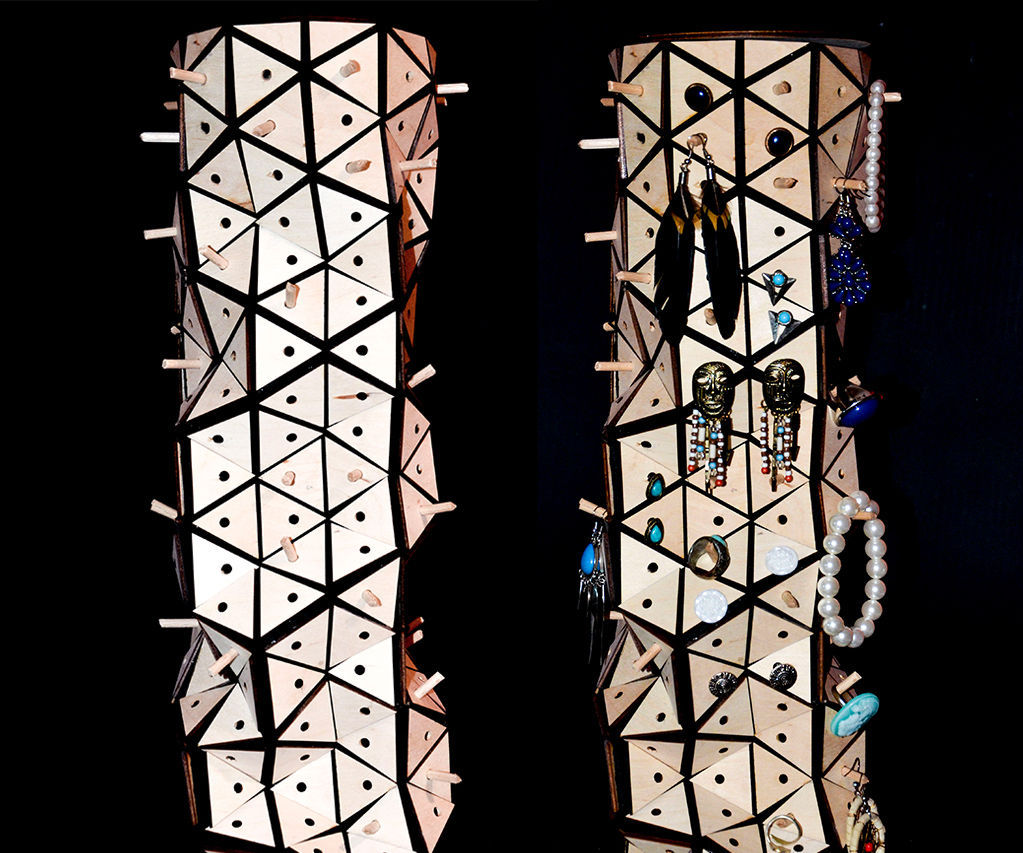 FlatPack Jewelry Holder