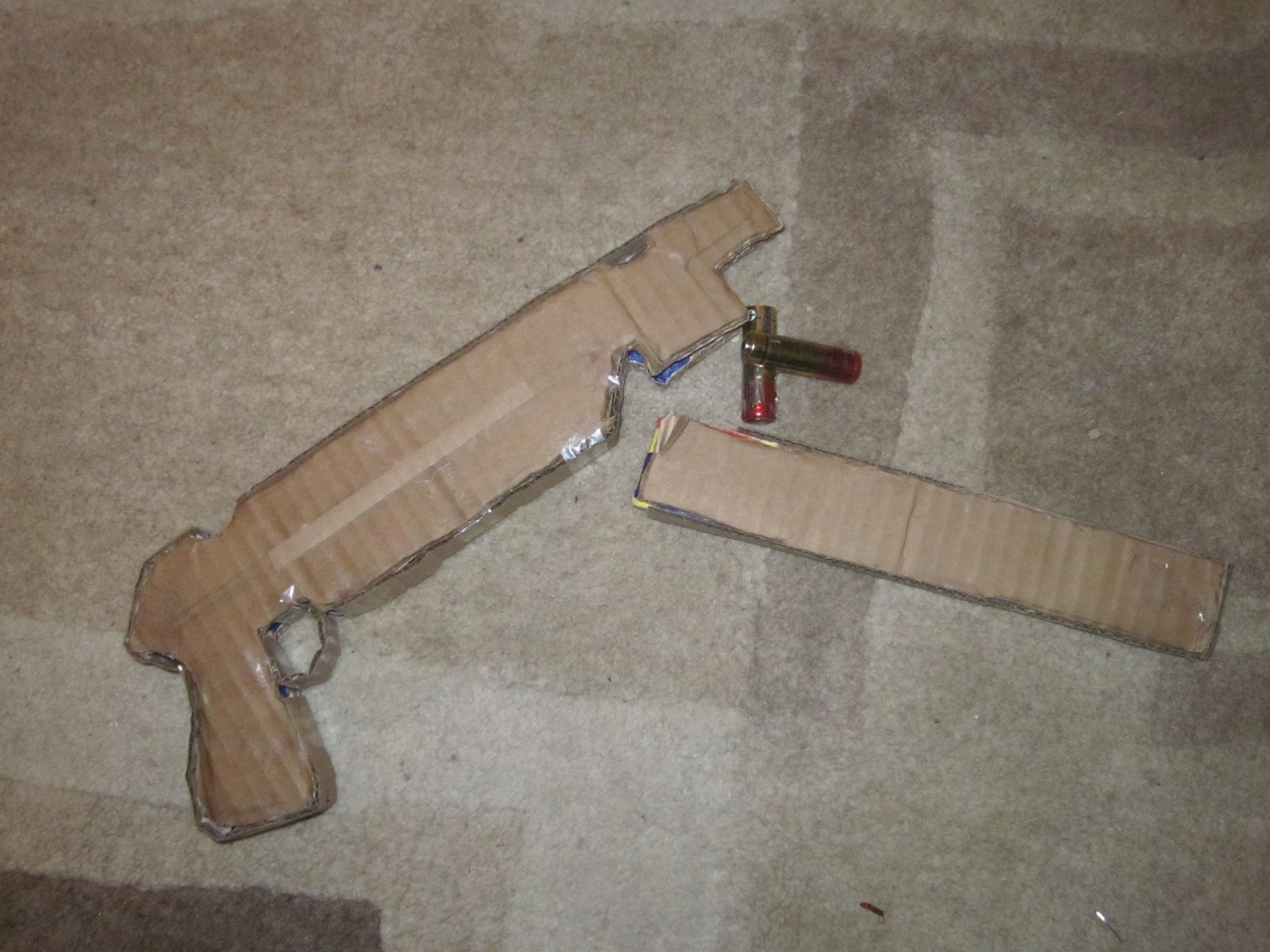 MP40 Cardboard Gun Prop Instructables