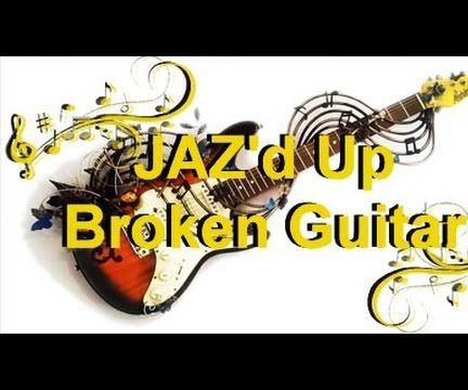 Jaz'd Up Guitar Wall Art