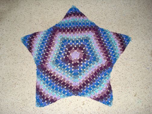 Crochet Starburst Rug