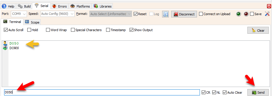 Sending Commands to the Module Using Serial Monitor photo 5