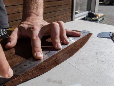 Trimming the Glued Covers