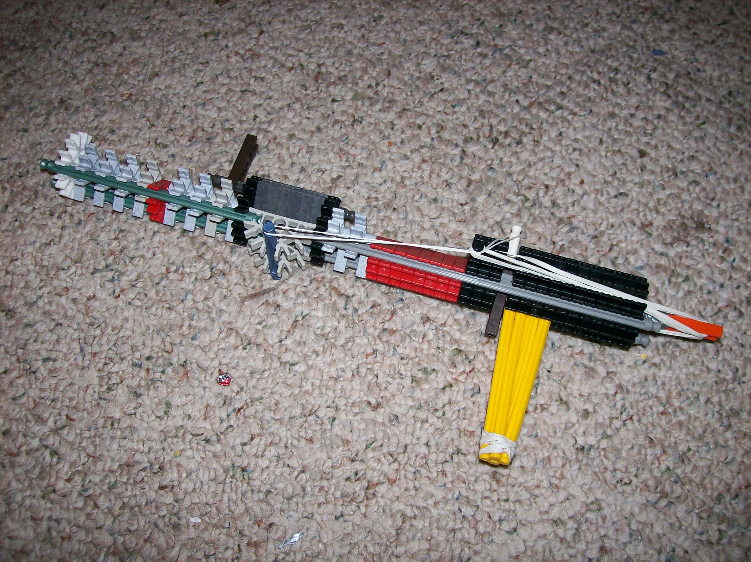 Knex single shot rifle(snyper)